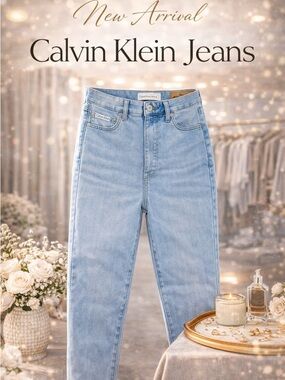 Calvin Klein Light Wash High Rise Skinny Jeans Size 27/4 NWT